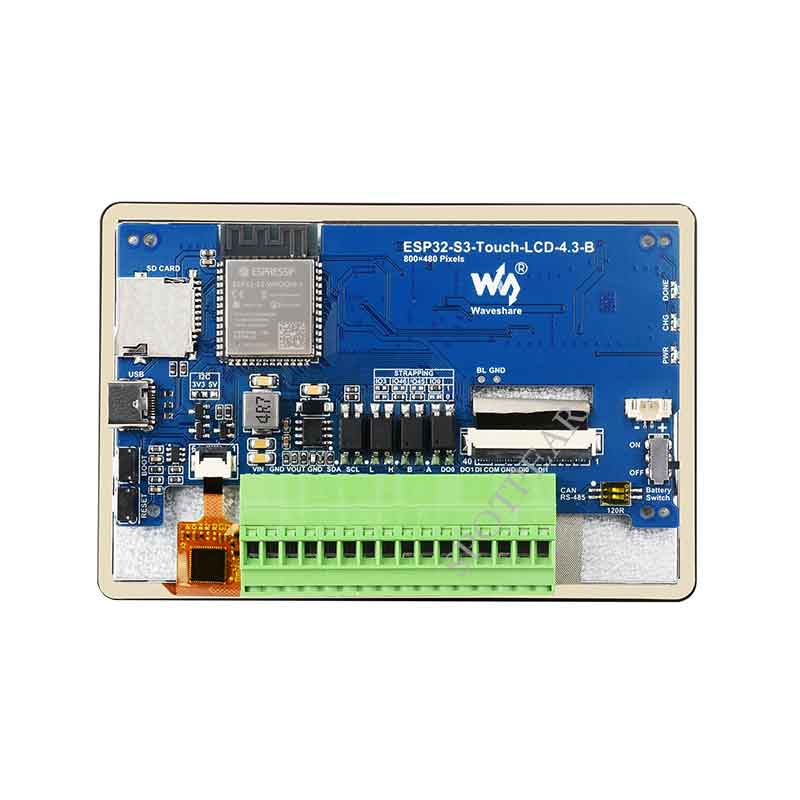 I2C Lcd Display - ESP32 S3 800x480 Wyświetlacz dotykowy 4.3