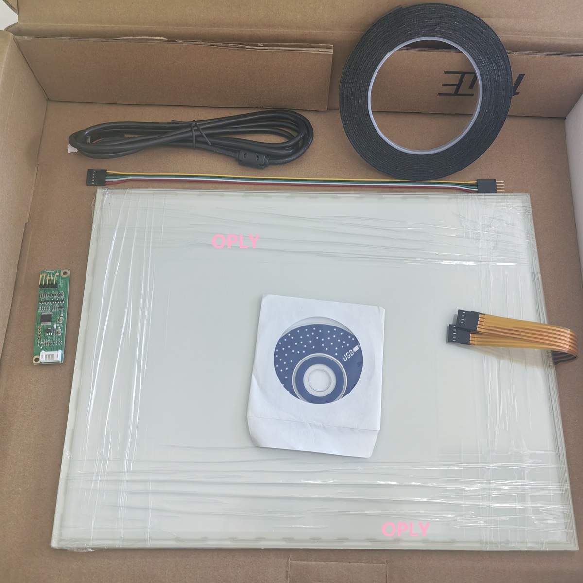 Diy Electronics Components - Rezystancyjny ekran dotykowy TP-15105 LCD Nowy