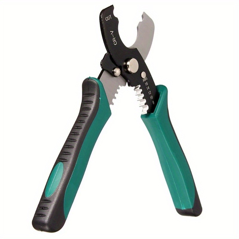 Wire Stripper Cutter - TAIMIMEI 8-calowy ściągacz izolacji Nożyczki do