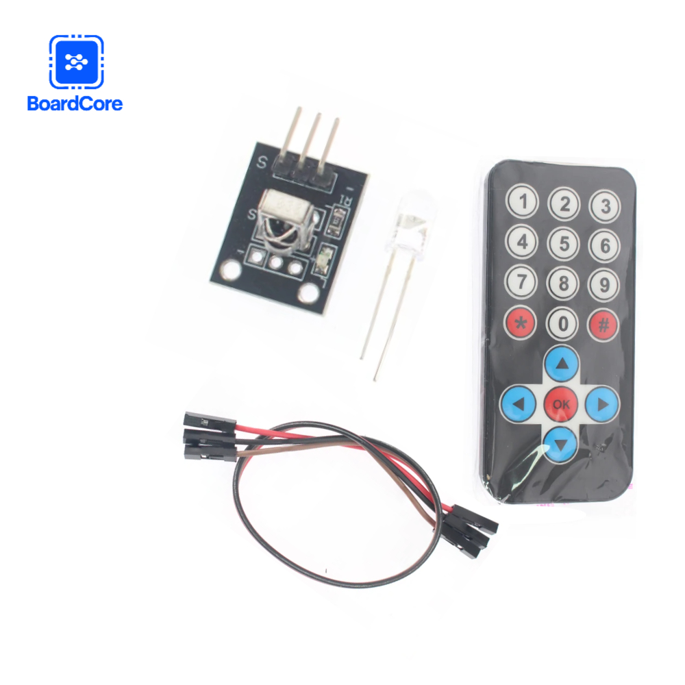 Ir Infrared Receiver - Zestaw zdalnego sterowania na podczerwień HX1838,