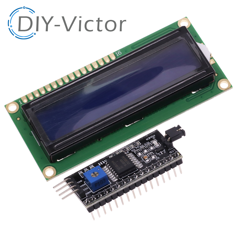 I2C Lcd Display - 1602 16x2 HD44780 dla Arduino Character