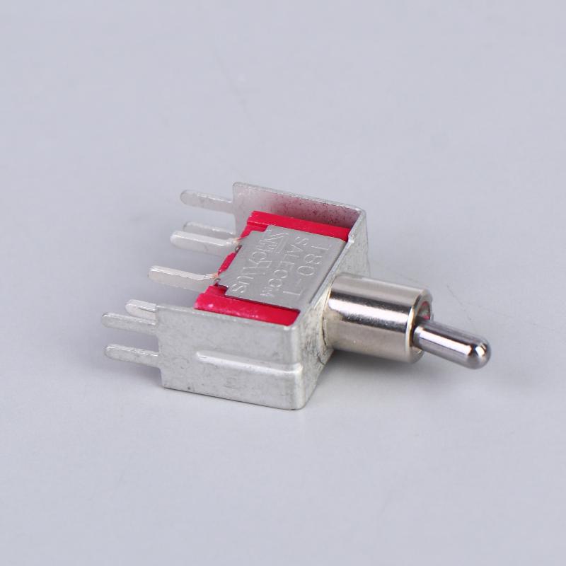 Diy Innovative Electronics - Innowacyjny przełącznik dźwigniowy T80-T 3-pinowy, 2-pozycyjny,