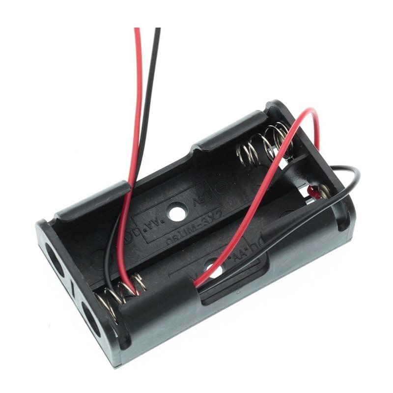 Diy Electronics Supplies - AAAEL-100 szt. Obudowa na baterie 2AA