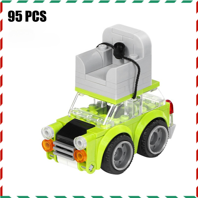 Diy Lego Electronics - Zestaw klocków MOC Mr Beaned Racing