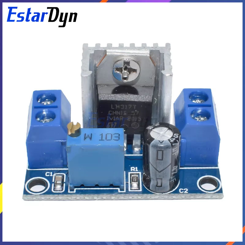 Lm317 Voltage Regulator - Estardyn LM317 Regulowany regulator liniowy napięcia