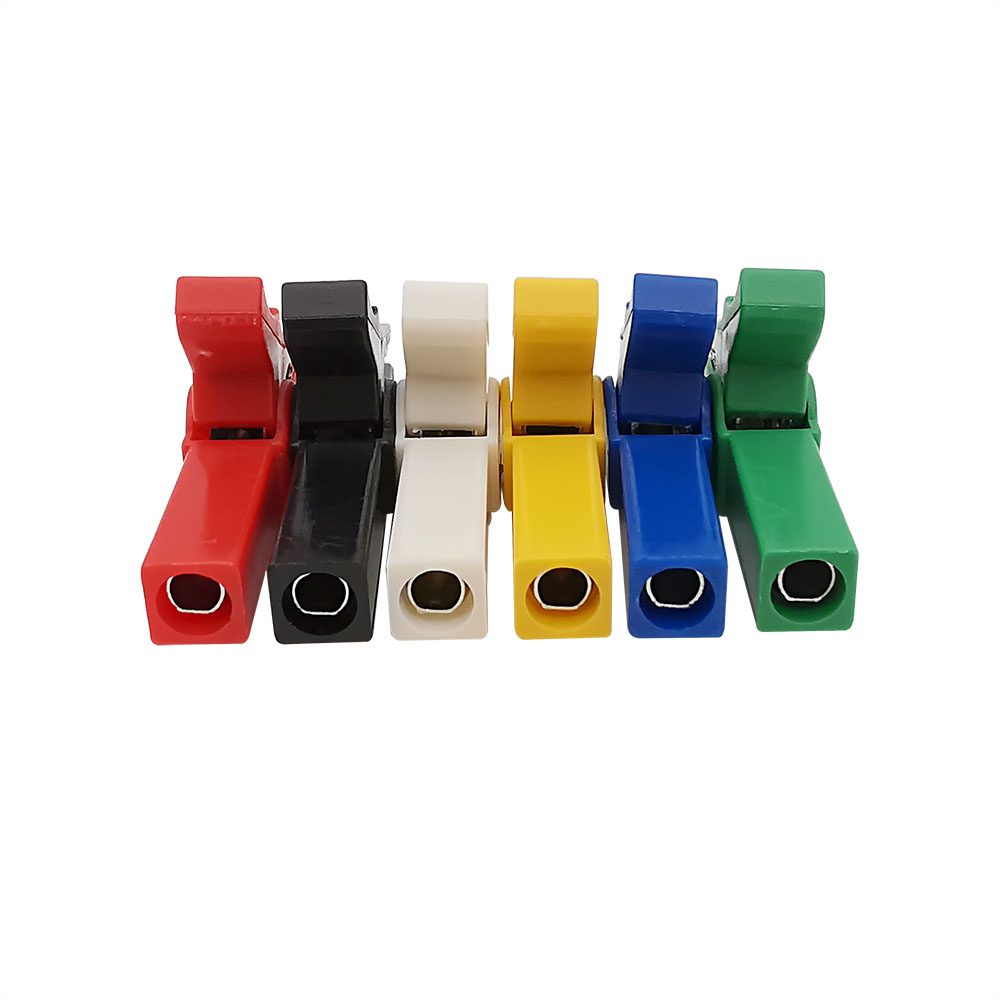 Crocodile Clip Set - 6 sztuk/partia Klipsy krokodylkowe 55 mm