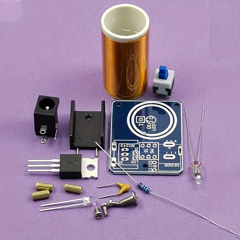Diy Lightsaber Electronics - Zestaw mini cewki Tesli, BD243, projekt