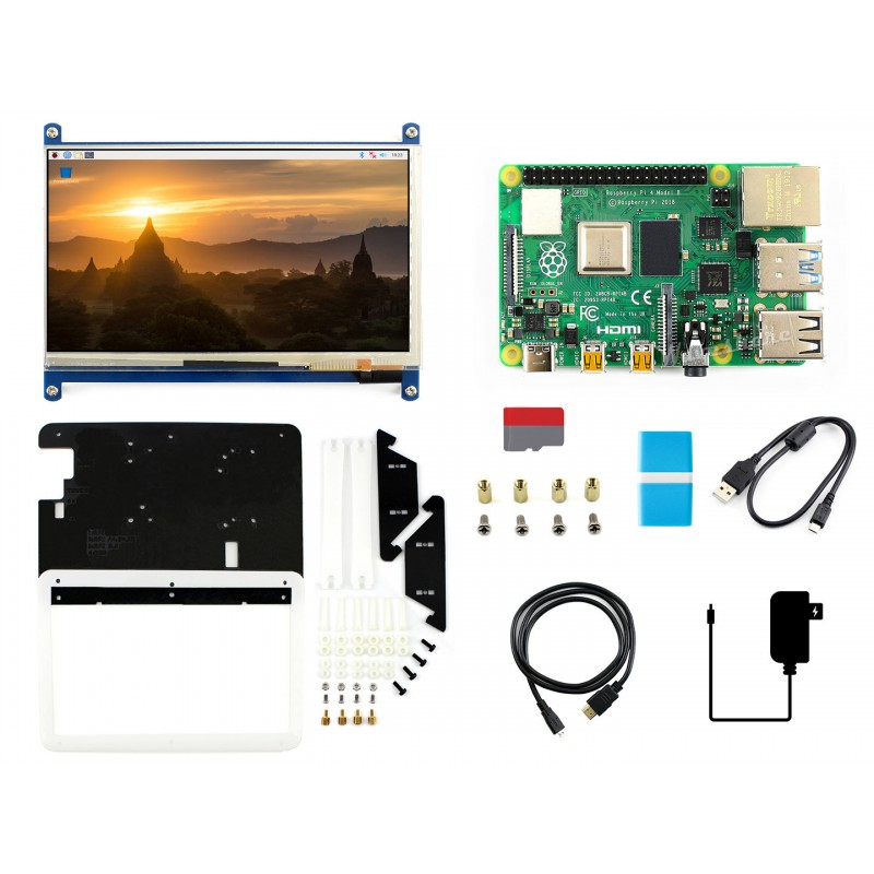 Diy With Electronics - Zestaw wyświetlacza Raspberry Pi 4 Model