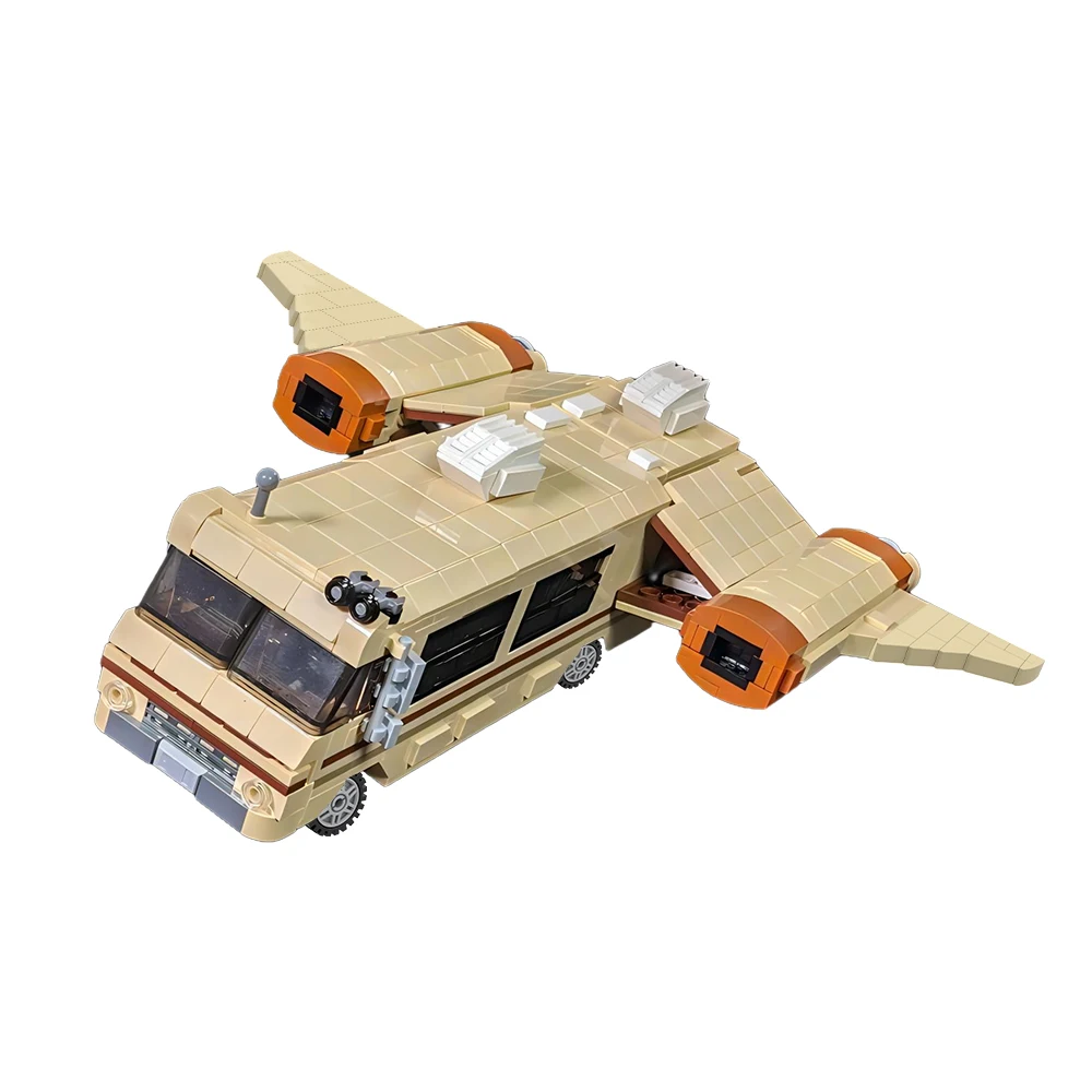 Diy Lego Electronics - MOC Większe Spaceballs Eagles 5 Statek