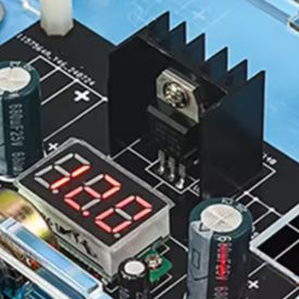 Lm317 Voltage Regulator - Zestaw DIY modułu zasilacza z regulowanym