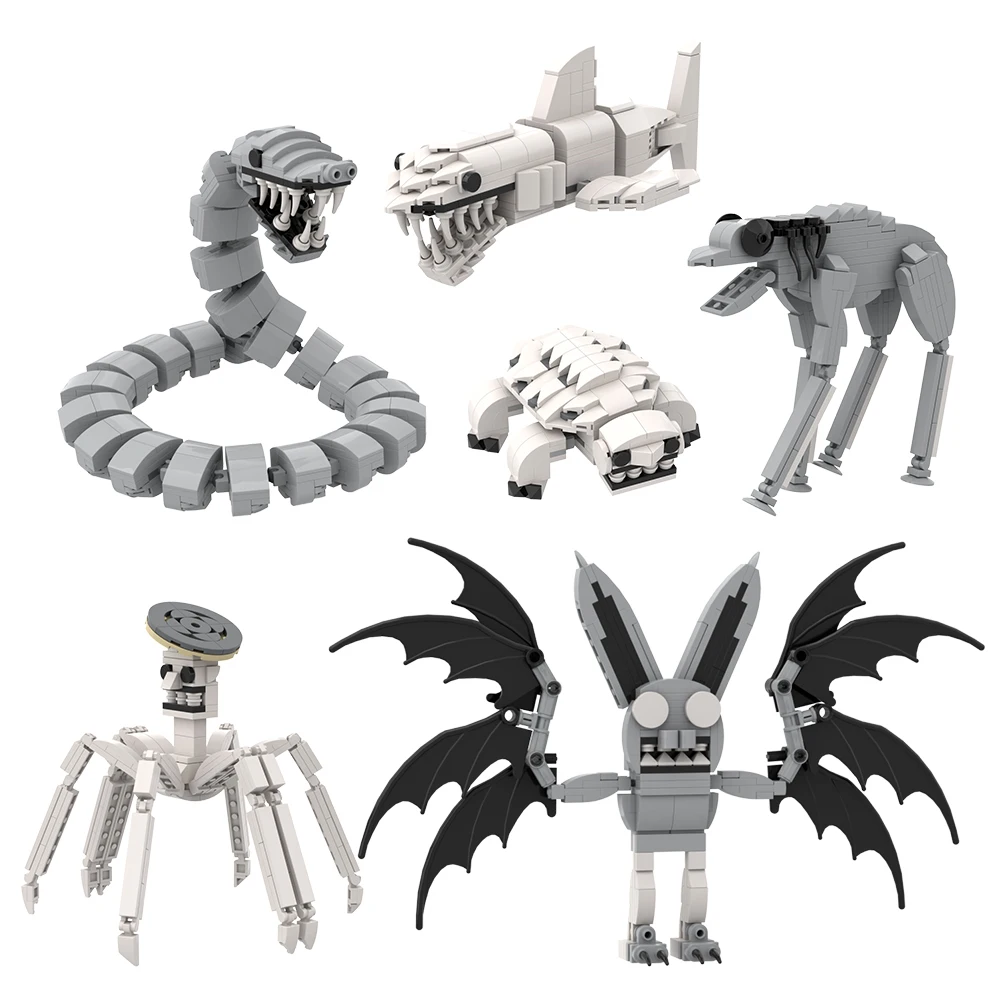 Diy Lego Electronics - MOC Zoonomalys postacie Model klocki klasyczna