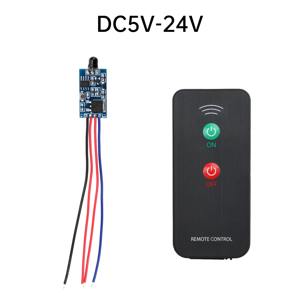 Ir Infrared Receiver - DC2.5V-5V 2-przełącznik kluczykowy Moduł odbioru pilota