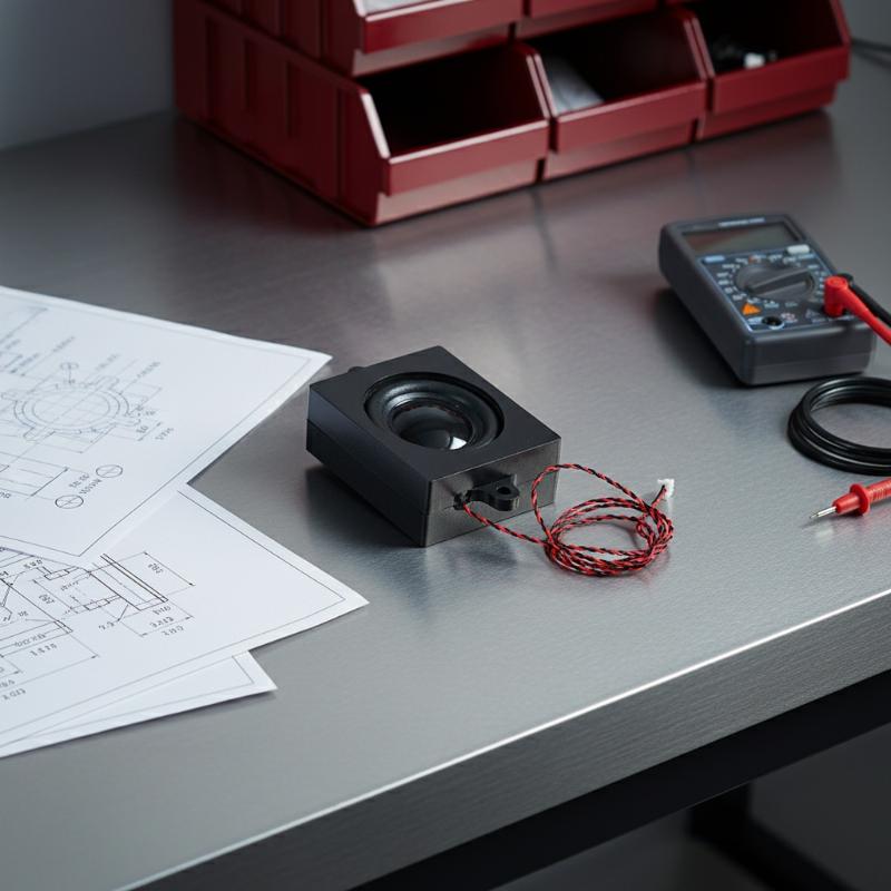 Diy Projects With Electronics - Mini Głośnik Zamknięty 4 5W 50x45mm