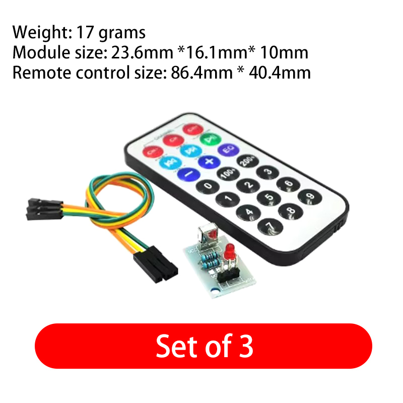 Zestaw 3 sztuk, jednoukładowy  – Ir Infrared Receiver recenzja i cena