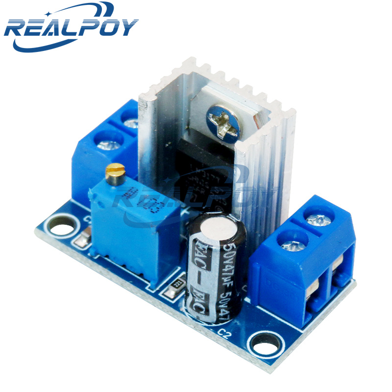 LM317 Przetwornica DC-DC Buck  – Lm317 Voltage Regulator recenzja i cena