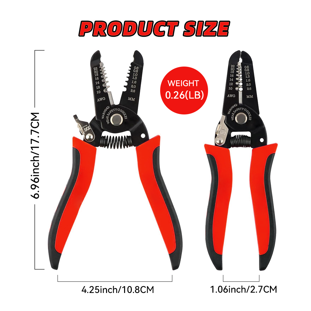 Obcinak do drutu, Ściągacz izo – Wire Stripper Cutter recenzja i cena