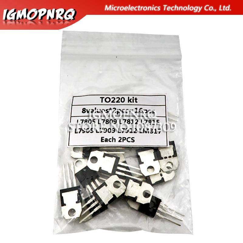8 wartości * 2 SZTUK = 16 SZTU – Lm317 Voltage Regulator recenzja i cena