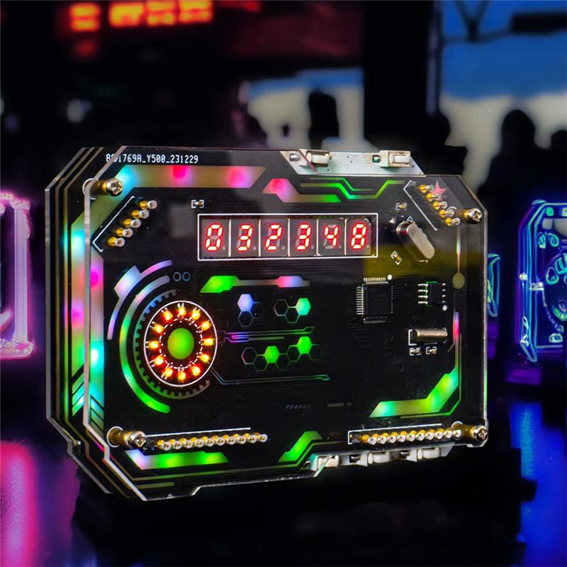 ABLU-Desktop Digital Clock Ele – Diy Innovative Electronics recenzja i cena