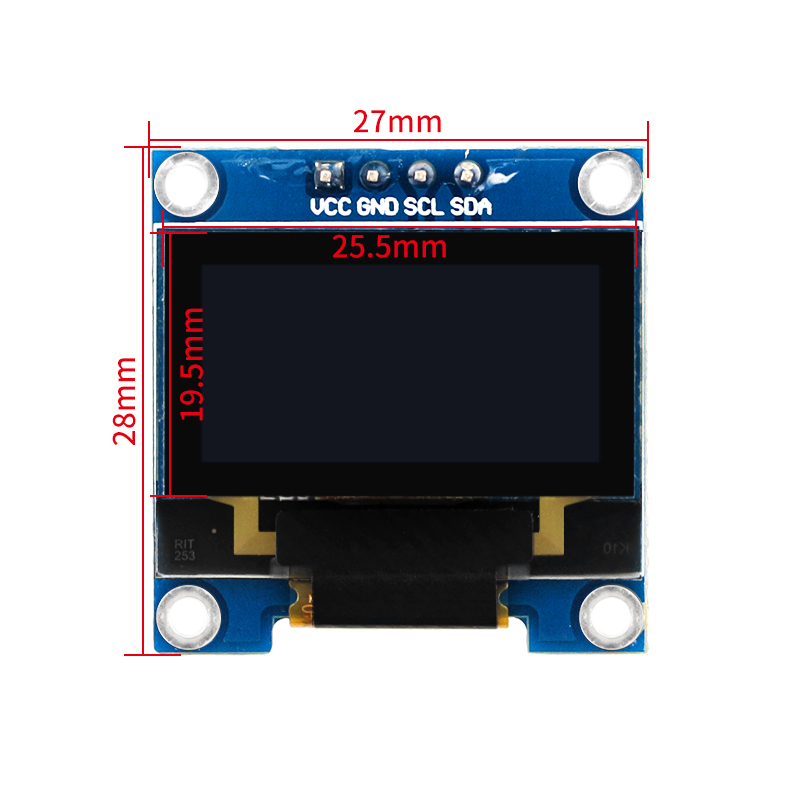 0,96-calowy wyświetlacz OLED S – I2C Lcd Display recenzja i cena