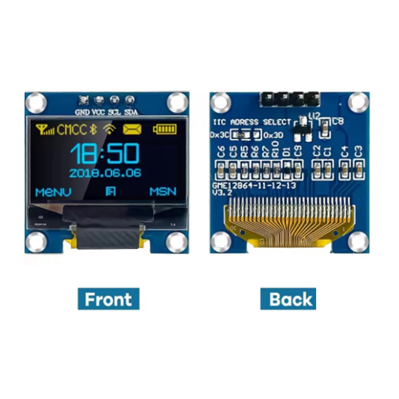 Moduł ekranu OLED 0,96 cala I2 – I2C Lcd Display recenzja i cena