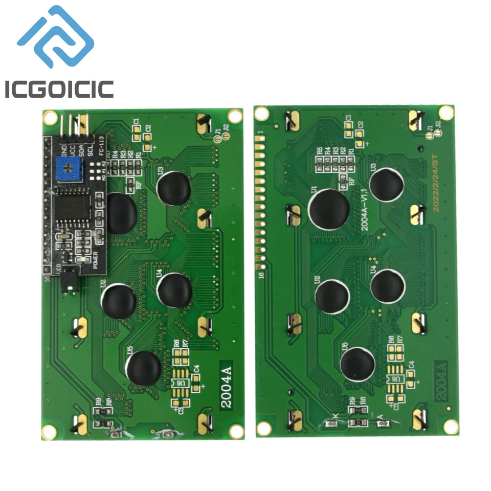 2004A LCD2004 Niebieski / Żółt – I2C Lcd Display recenzja i cena