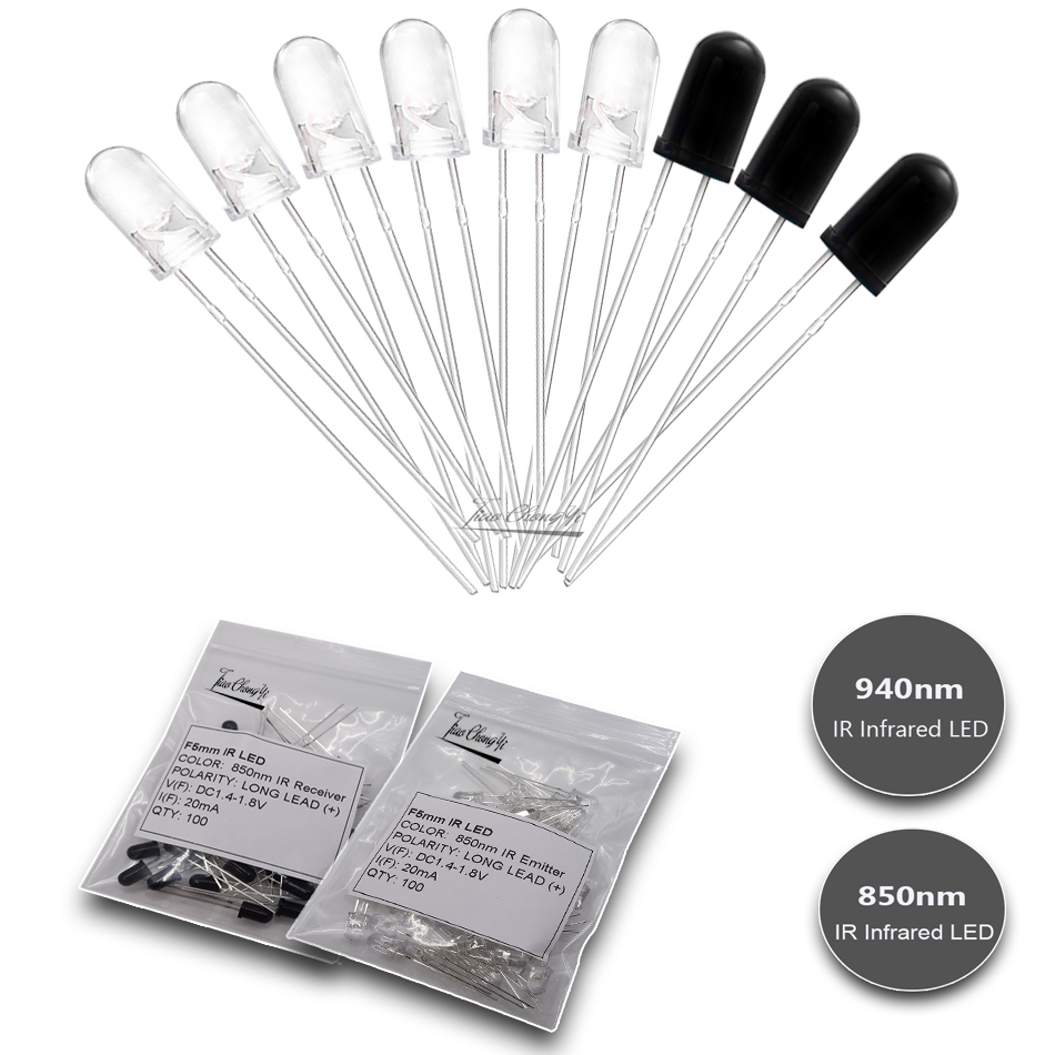 DIP 3mm 5mm IR dioda LED 850nm – Ir Infrared Receiver recenzja i cena