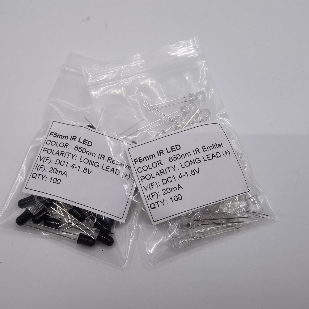 DIP 3mm 5mm IR dioda LED 850nm – Ir Infrared Receiver recenzja i cena