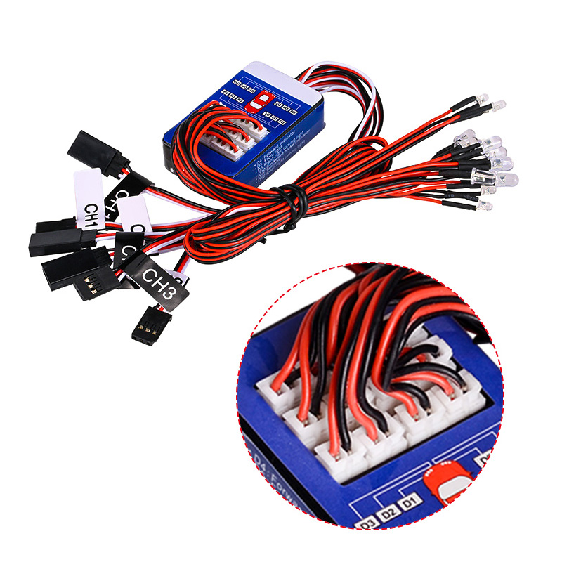 Zestaw oświetlenia RC 12 LED,  – Diy Rc Electronics recenzja i cena