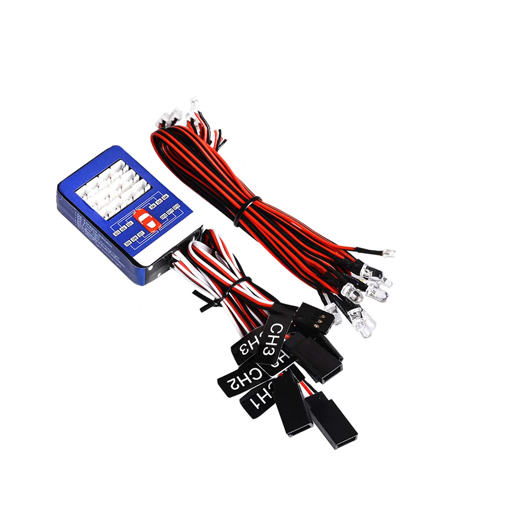 Zestaw oświetlenia RC 12 LED,  – Diy Rc Electronics recenzja i cena