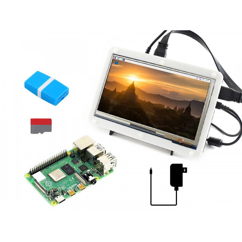 Zestaw wyświetlacza Raspberry  – Diy With Electronics recenzja i cena