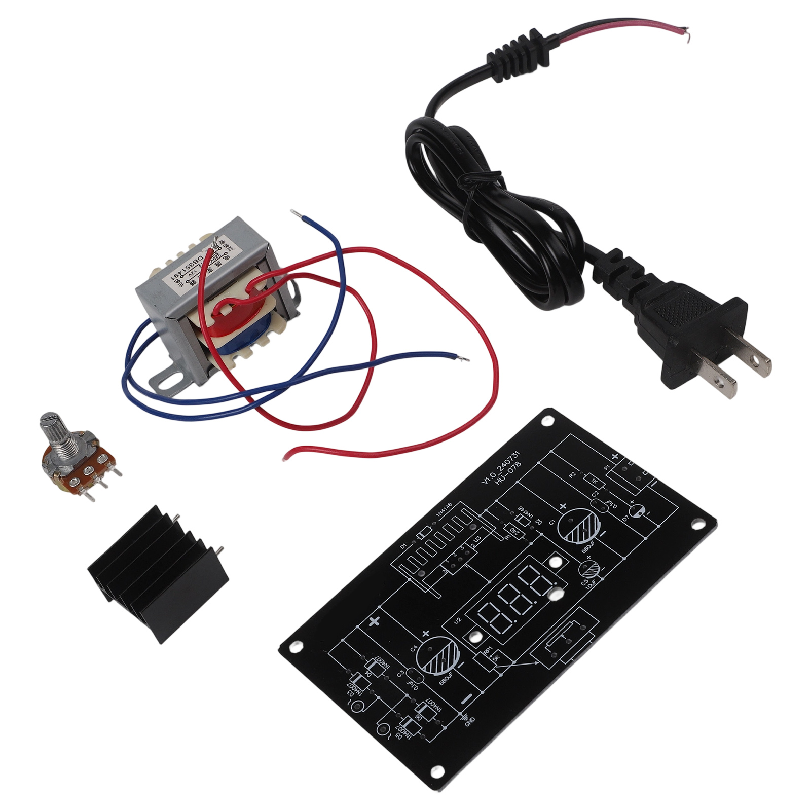 Zestaw DIY modułu zasilacza z  – Lm317 Voltage Regulator recenzja i cena
