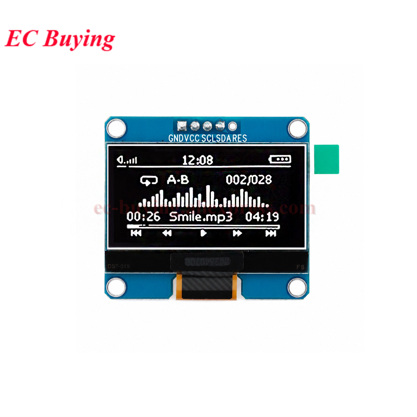Moduł OLED 1,54 cala, ekran LC – I2C Lcd Display recenzja i cena