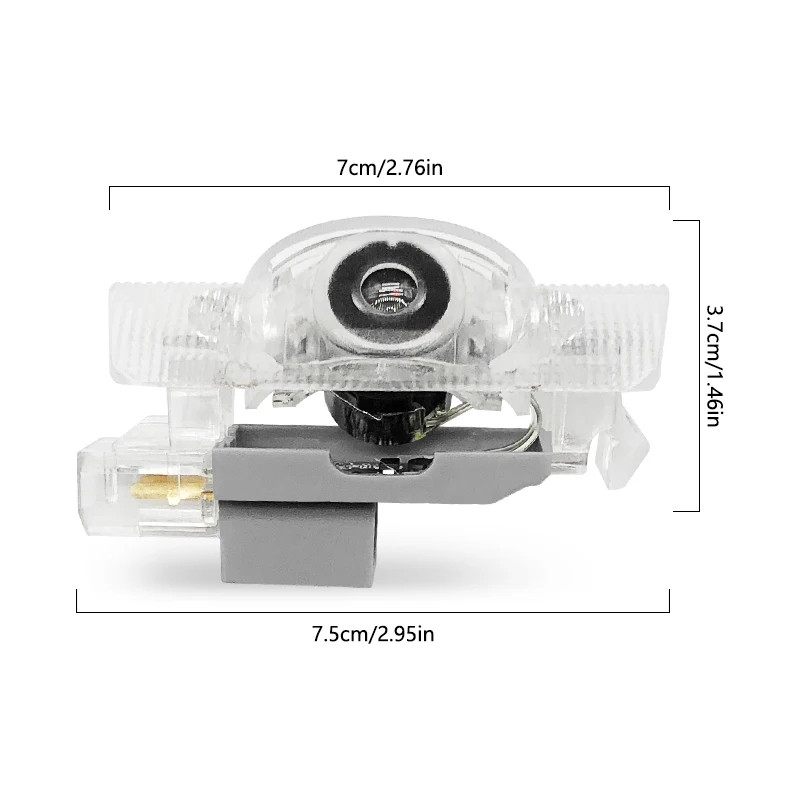 2 sztuki lampy projektora LED  – Diy Rc Electronics recenzja i cena