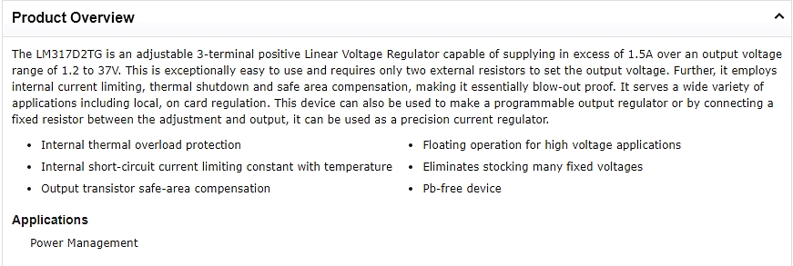 (10 sztuk) LM317D2T T0-263 LM3 – Lm317 Voltage Regulator recenzja i cena