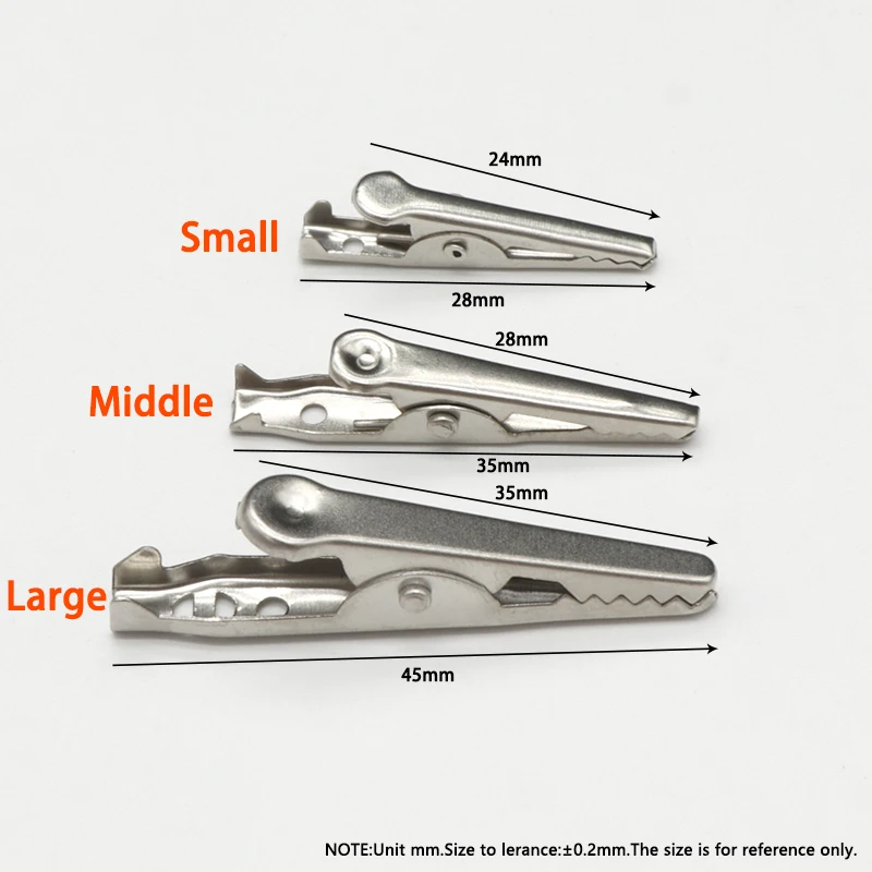 28 35 45mm Metalowy zacisk kro – Crocodile Clip Set recenzja i cena